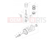 Triumph 2021 Tiger 900 Rally Pro Crankshaft,ConnectingRods Piston