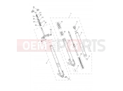 Triumph 2018 TIGER 1200 XCA Front Forks & Yokes