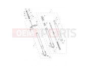 TRIUMPH TIGER 1200 XR Front Forks & Yokes