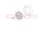 Triumph 2019 TIGER 1200 XRT Rear Wheel