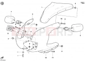 DUCATI 2003 Supersport 800 SS COWLING » PLASTICS