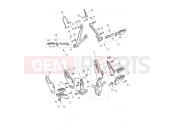 TRIUMPH TIGER 1200 XRT Footrests & Mountings