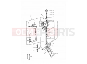Triumph 1994 TROPHY > 29155 Rear Brake Master Cylinder