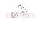 Triumph 2020 SPEED TWIN Rear Brake Caliper & Disc
