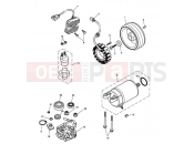 Triumph 2006 SCRAMBLER CARB Starter & Alternator