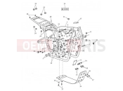 Triumph 2008 SCRAMBLER EFI Main Frame & Fittings 606027