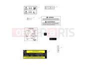 Triumph 2010 SCRAMBLER EFI Warning Labels
