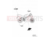 Triumph 2001 TT600 Decals 115674 »