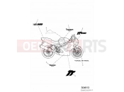 Triumph 2001 TT600 Decals » 111989