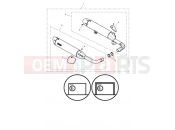 TRIUMPH BONNEVILLE BOBBER Silencer Pair, Homol, Brushed