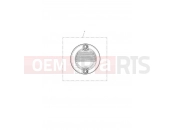 TRIUMPH BONNEVILLE BOBBER Inspection Cover, Plastic