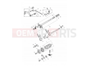 Triumph 2012 THRUXTON 900 EFI Gear Selectors & Pedal