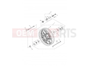 Triumph 2013 THRUXTON 900 EFI Front Wheel