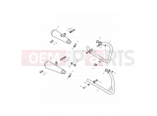 Triumph 2013 THRUXTON 900 EFI Exhaust System