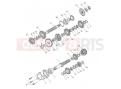 Triumph 2013 DAYTONA 675 from VIN 564948 Transmission