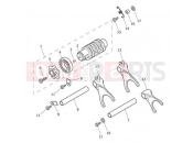 Triumph 2013 DAYTONA 675 from VIN 564948 Gear Selector Drum
