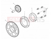 Triumph 2013 DAYTONA 675 from VIN 564948 Starter Drive Gears