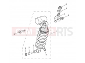 Triumph 2013 DAYTONA 675 from VIN 564948 Rear Suspension Unit
