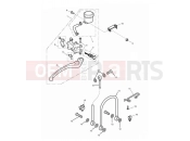 Triumph 2013 DAYTONA 675 from VIN 564948 Front Brake Master Cylinder...