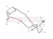 Triumph 2013 DAYTONA 675 from VIN 564948 Evaporative Loss Control System