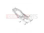 Rear Sub-Frame & Fittings - Triumph STREET TRIPLE > 560476 2012
