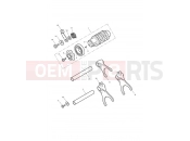 Gear Selector Drum - Triumph STREET TRIPLE > 560476 2012