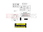Warning Labels - Triumph STREET TRIPLE > 560476 2012