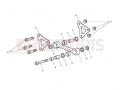 Rear Suspension Linkage - Triumph STREET TRIPLE > 560476 2012