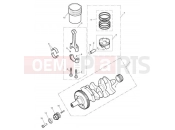 Crankshaft, Connecting Rods... - Triumph STREET TRIPLE > 560476 2012