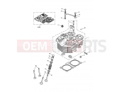 Triumph 2005 AMERICA CARBS Cylinder Head & Valves