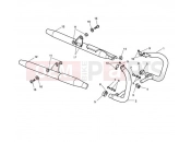 Triumph 2008 AMERICA EFI Exhaust System