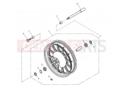 Triumph 2013 AMERICA EFI Front Wheel 468391