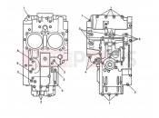 Triumph 2013 AMERICA EFI Crankcase Bolts