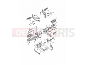 Triumph 1994 TIGER 885 CARBS > 71698 Front Footrests & Mountings
