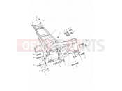Triumph 2000 TIGER 885i 71699 > 124105 Main Frame & Fittings