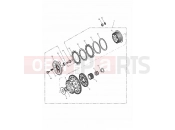 Triumph 2000 TIGER 885i 71699 > 124105 Clutch