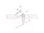 Triumph 2006 TIGER 955i 198875 > Rear Suspension Unit