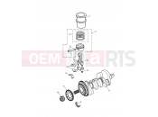 Triumph 2006 TIGER 955i 198875 > Crankshaft,ConnectingRods Piston