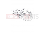 Triumph 2008 Tiger 1050 Headlight Assembly
