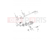 Triumph 2009 Tiger 1050 Gear Selectors drum