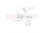 Triumph 2013 Tiger 1050 Front Brake Master Cylinder & Ho