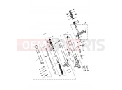 Triumph 2013 Tiger 1050 Front Forks & Yokes