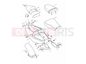 Triumph 2005 DAYTONA 955i 132513 > Rear Bodywork & Seat