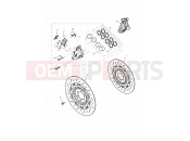 Triumph 2005 DAYTONA 955i 132513 > Front Brake Caliper & Discs