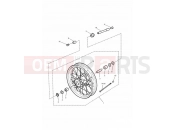 Triumph 1999 LEGEND TT Front Wheel