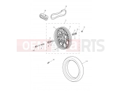 Triumph 2020 BONNEVILLE SPEEDMASTER Front Wheel