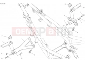 DUCATI 2022 STREETFIGHTER V4 S REAR FOOTREST [MOD:SFV4 S]