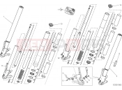 DUCATI 2022 Diavel 1260 FRONT FORK