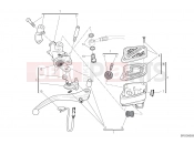 DUCATI 2022 Diavel 1260 FRONT BRAKE PUMP
