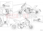 DUCATI 2022 Diavel 1260 S POSITIONING PLATES [XST:JAP]